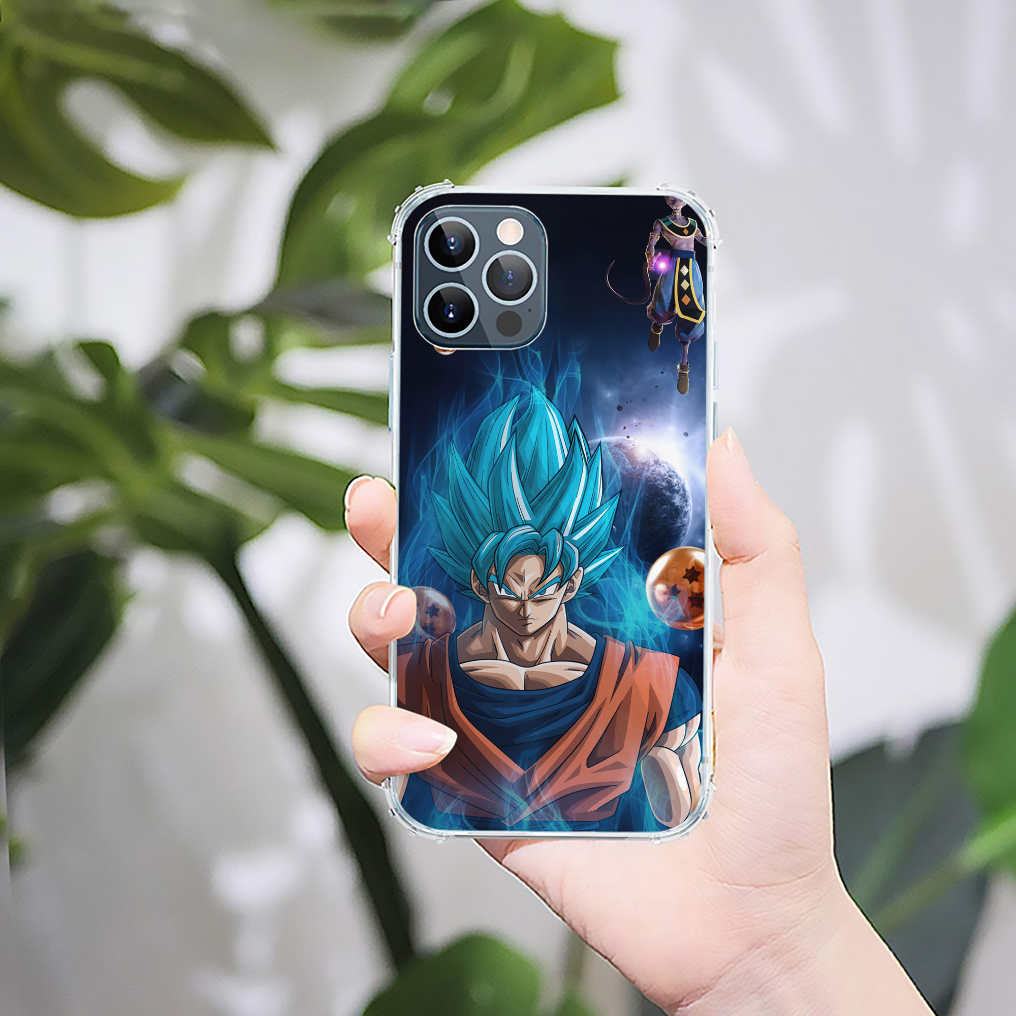 （画像用） ドラゴンボール DRAGON BALL 【iPhone 12シリーズ対応】透明スマホケース（クリアソフトケース）
